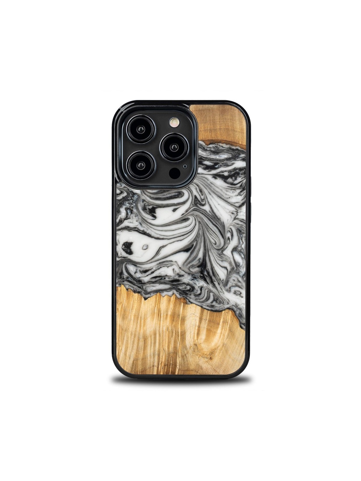 Resin & Wood iPhone 15 series case – 4 Elements – Earth