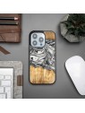 Resin & Wood iPhone 15 series case – 4 Elements – Earth