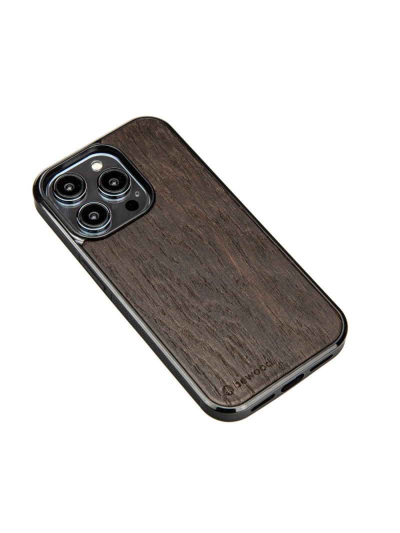 Wooden iPhone 15 series case – Smoked Oak