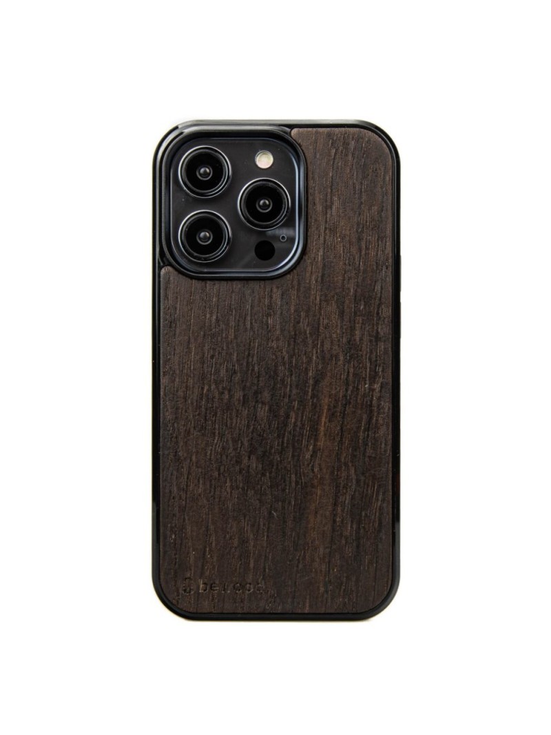 Wooden iPhone 15 series case – Smoked Oak