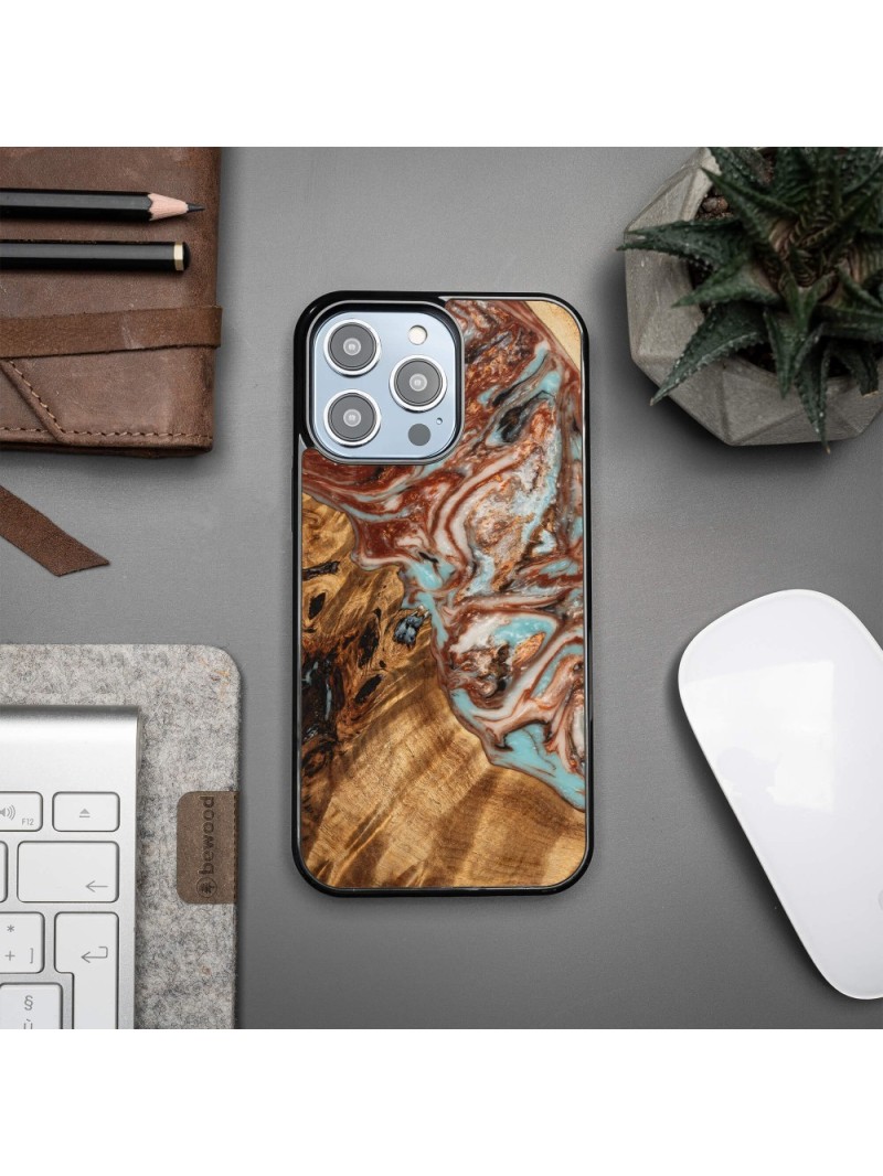 Resin & Wood case iPhone 15 series case – Planets – Jupiter