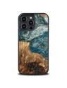 Resin & Wood iPhone 15 series case – Planets - Earth