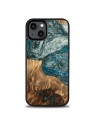 Resin & Wood iPhone 15 series case – Planets - Earth