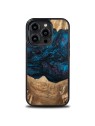 Resin & Wood iPhone 15 series case – Planets - Neptune