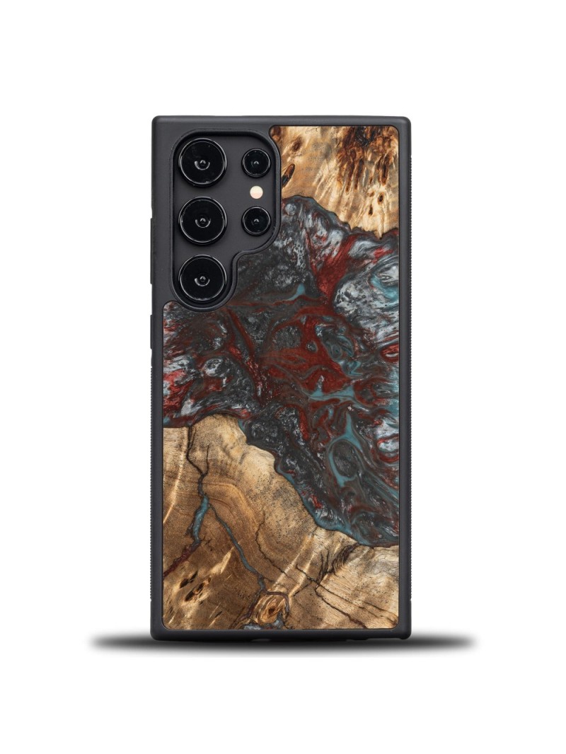 Resin & Wood Samsung S24 series case – Planets - Pluto