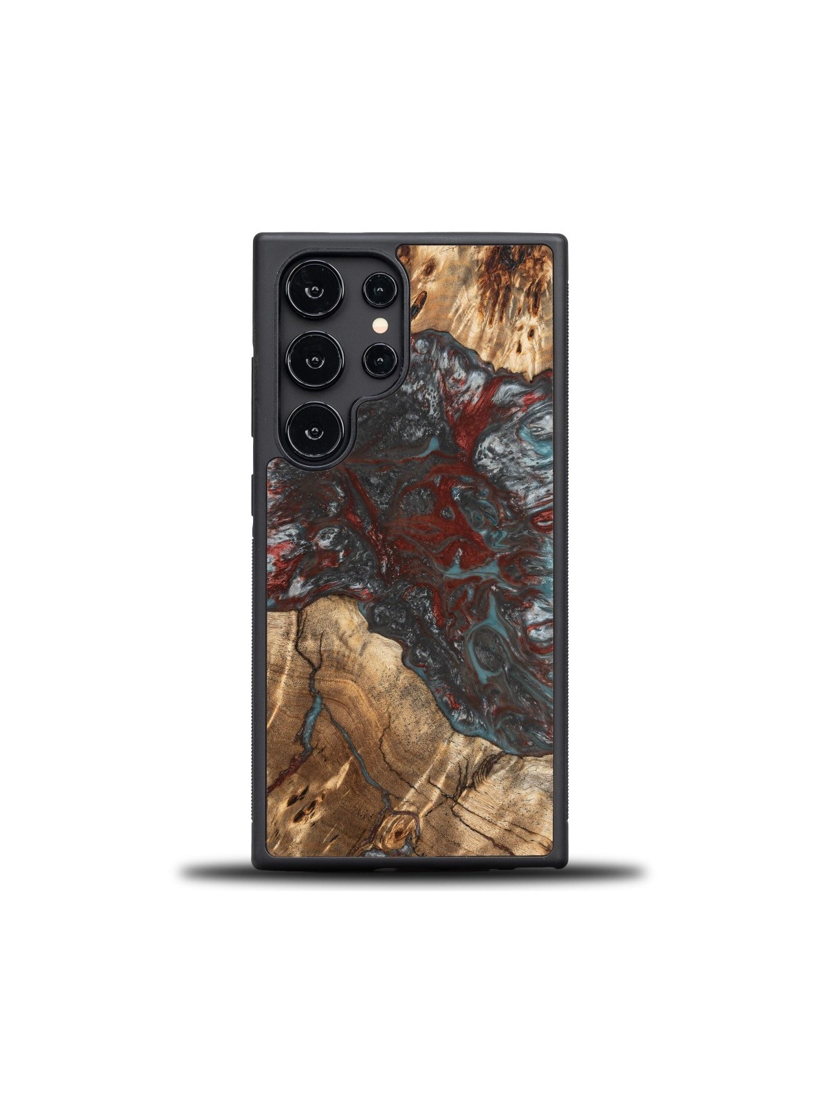 Resin & Wood Samsung S24 series case – Planets - Pluto