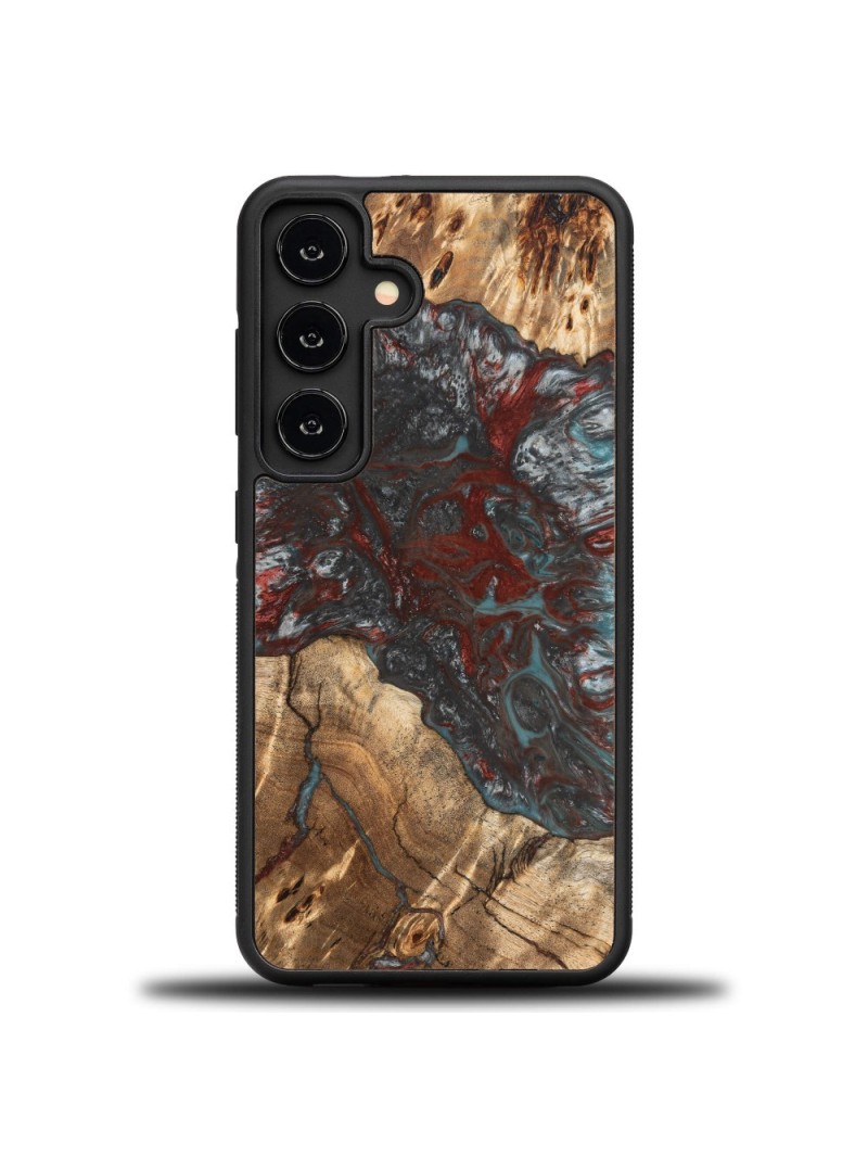 Resin & Wood Samsung S24 series case – Planets - Pluto