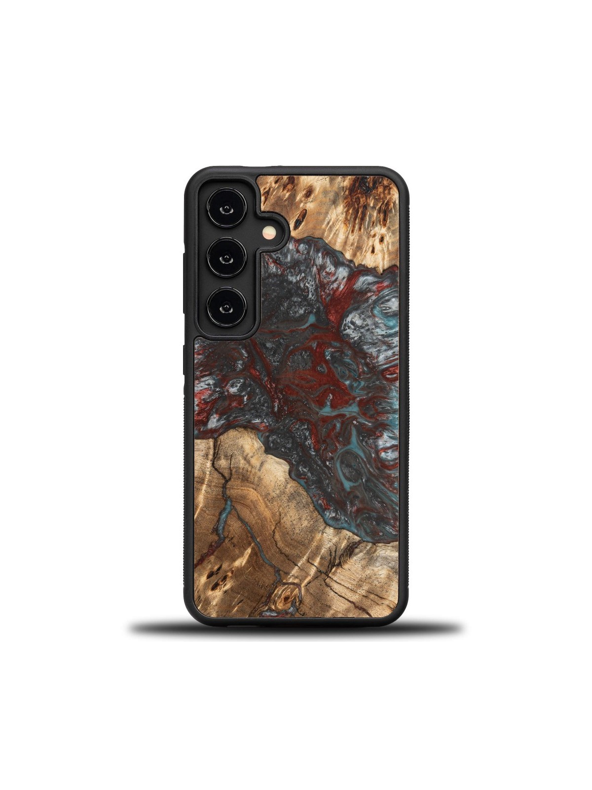 Resin & Wood Samsung S24 series case – Planets - Pluto