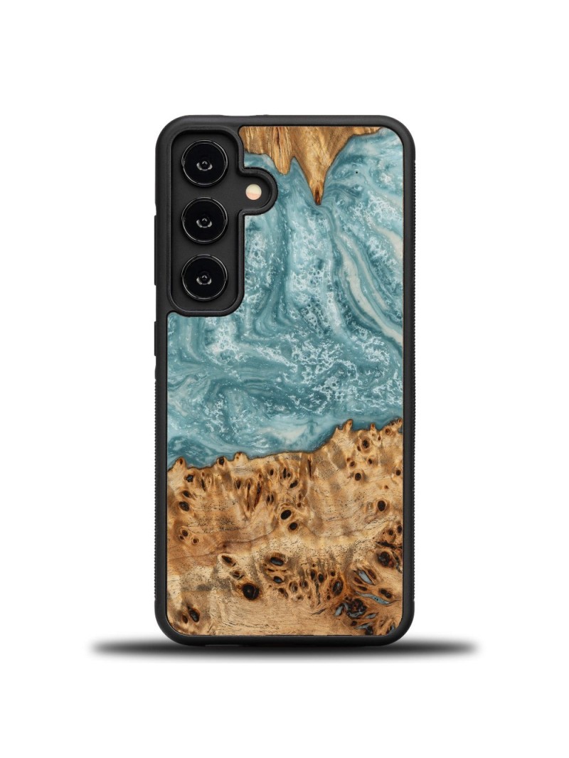 Resin & Wood Samsung S24 series case – Planets - Uranus