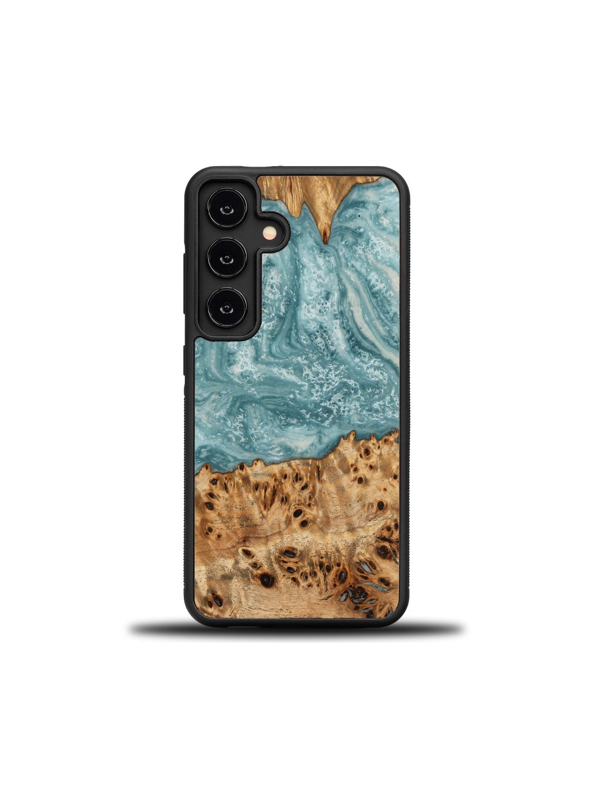 Resin & Wood Samsung S24 series case – Planets - Uranus