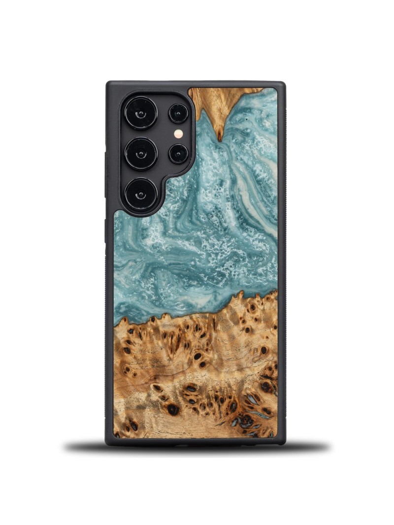 Resin & Wood Samsung S24 series case – Planets - Uranus