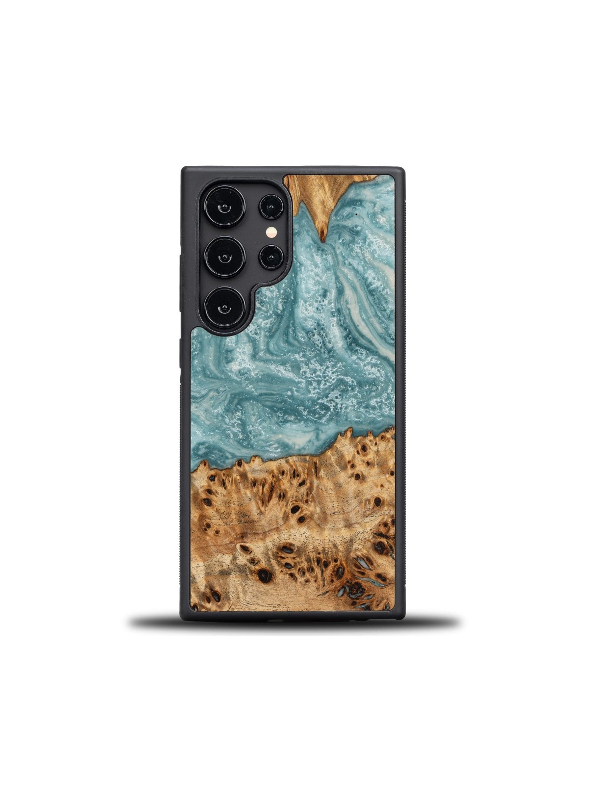 Resin & Wood Samsung S24 series case – Planets - Uranus