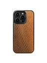 Wooden iPhone 15 series case – Waves Merbau